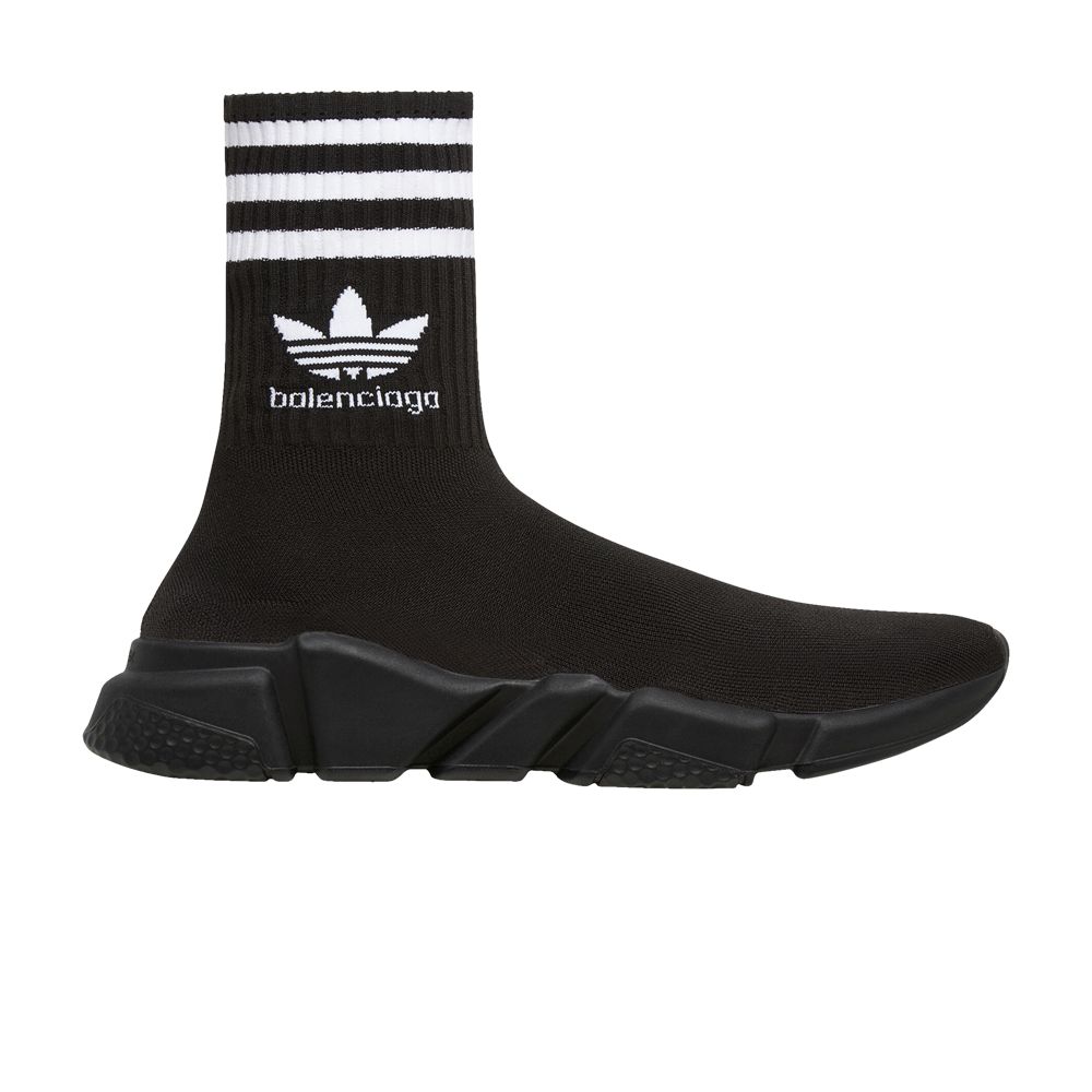 Pre-owned Balenciaga Adidas X Wmns Speed Sneaker 'black' | Women's Size 36