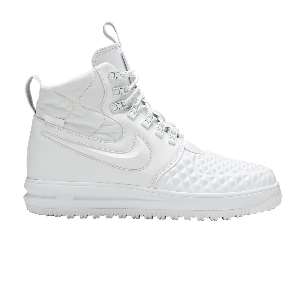 Nike Lunar Force 1 Duckboot 'Triple White' | Men's Size 13