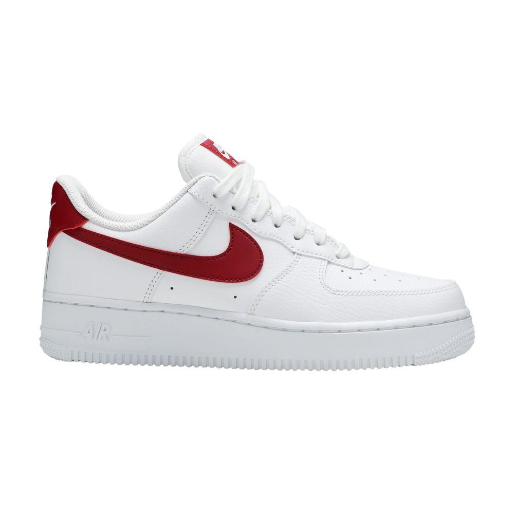 Nike Wmns Air Force 1 '07 'White Noble Red' | Women's Size 8