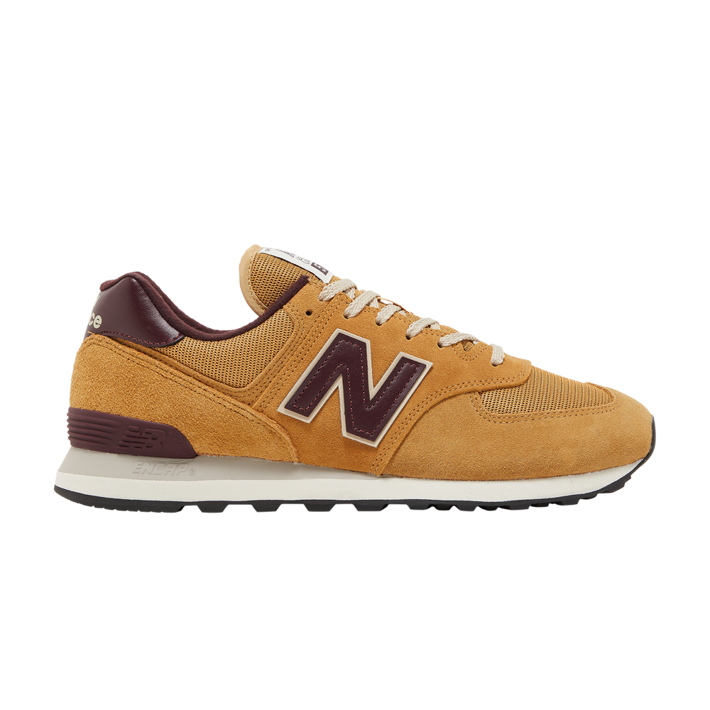 Pre-owned New Balance 574 'workwear Henna' In Brown