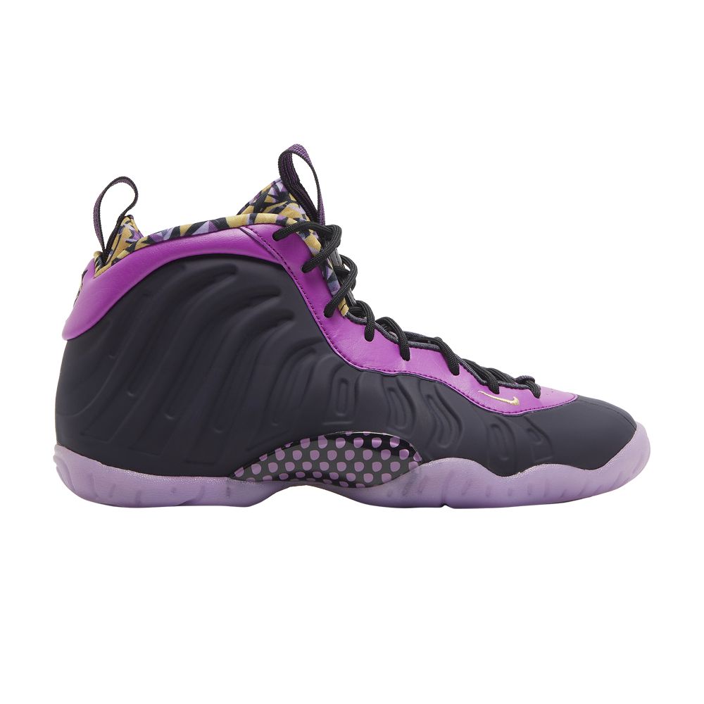 Pre-owned Nike Little Posite One Gs 'cave Purple' | Black | Kid's Size 5.5