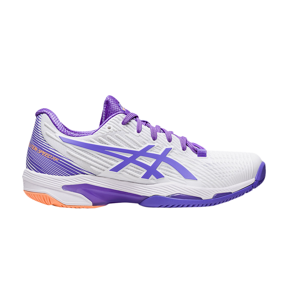Pre-owned Asics Wmns Solution Speed Ff 2 'white Amethyst'
