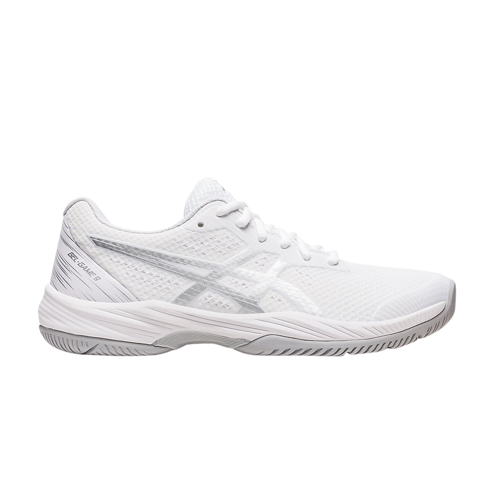 Pre-owned Asics Wmns Gel Game 9 'white Pure Silver'