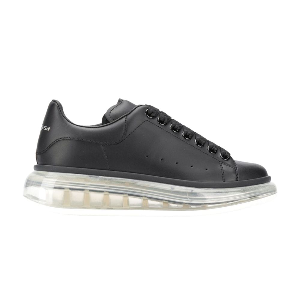 Pre-owned Alexander Mcqueen Wmns Oversized Sneaker 'clear Sole - Black White' | Women's Size
