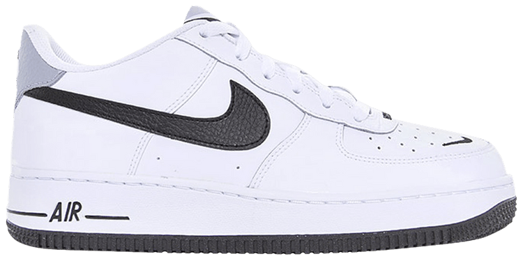 Buy Air Force 1 LV8 GS White Black Mini Swoosh CT5531 100