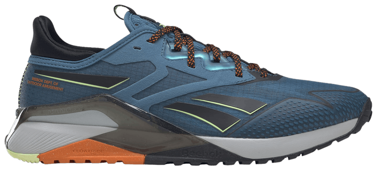 Reebok Nano X2 TR Adventure Steely Blue Smash Orange