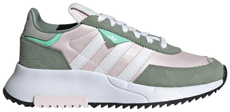 Adidas Retropy F2 Big Kid Silver Green Almost Pink