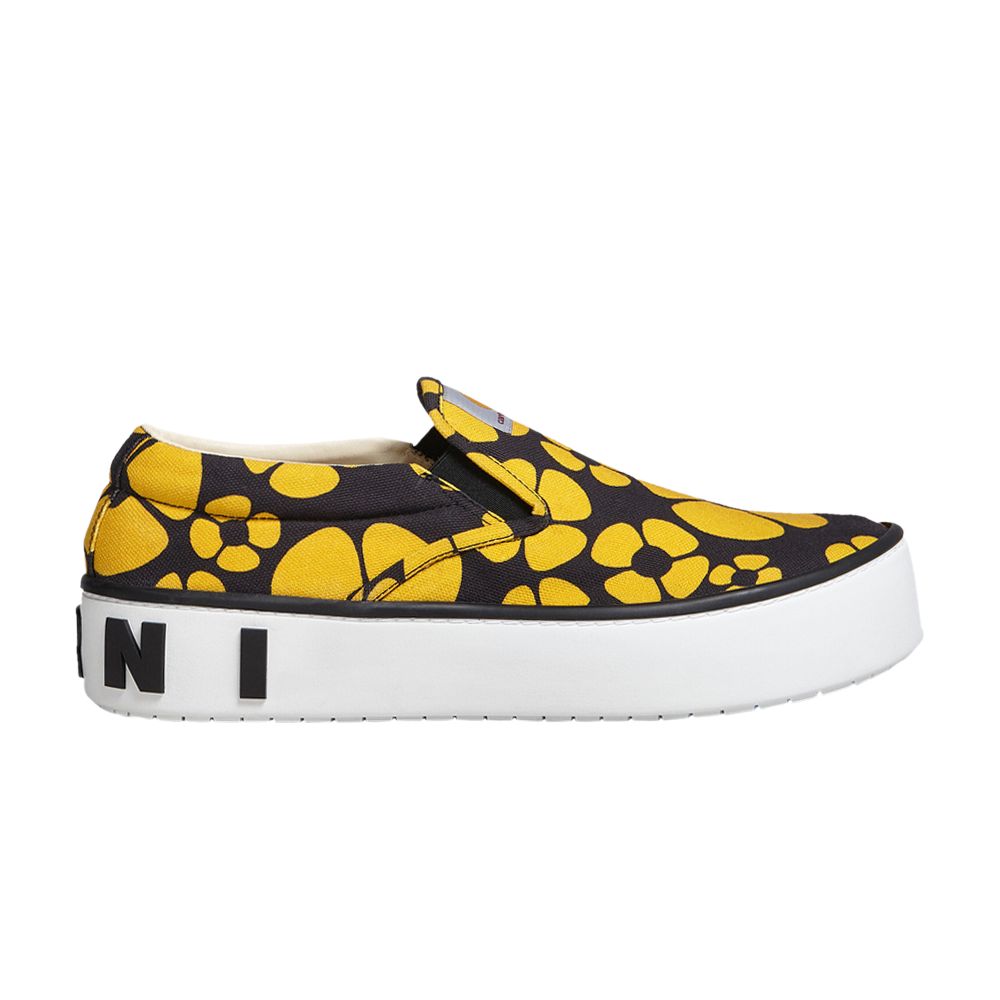 Pre-owned Marni Carhartt Wip X  Paw Sneaker 'black Sun Floral' | Men's Size 41