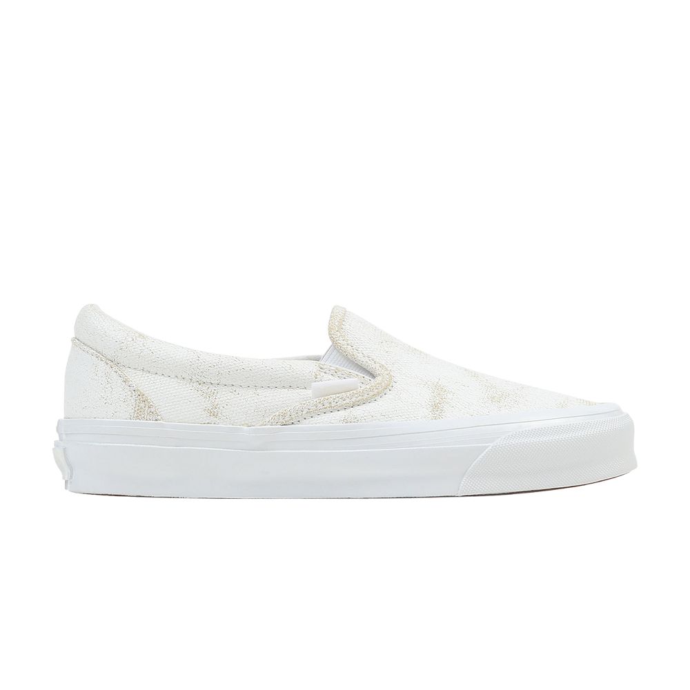 Pre-owned Vans Og Classic Slip-on Lx 'distress White'