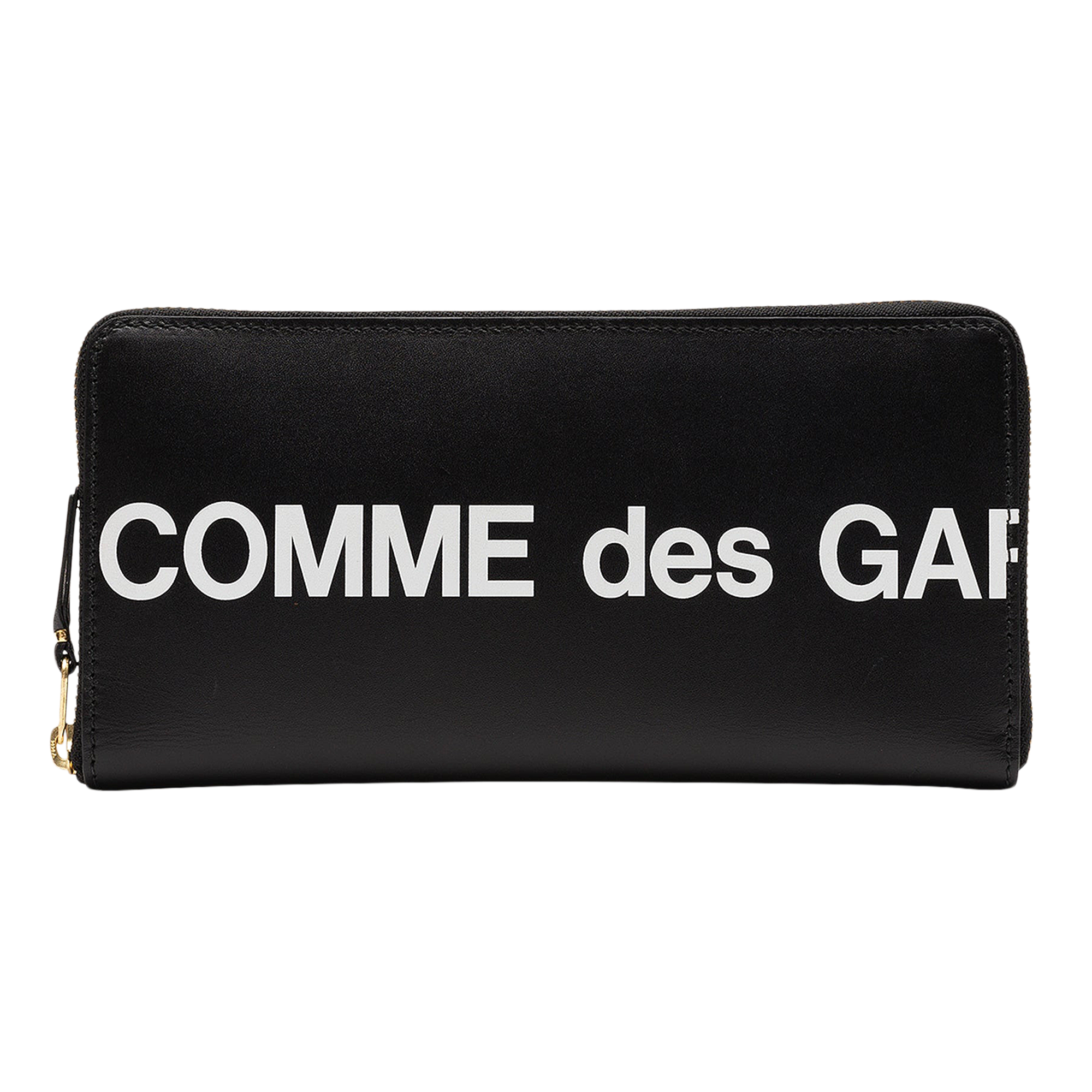 Pre-owned Comme Des Garçons Wallet Huge Logo Wallet 'black'