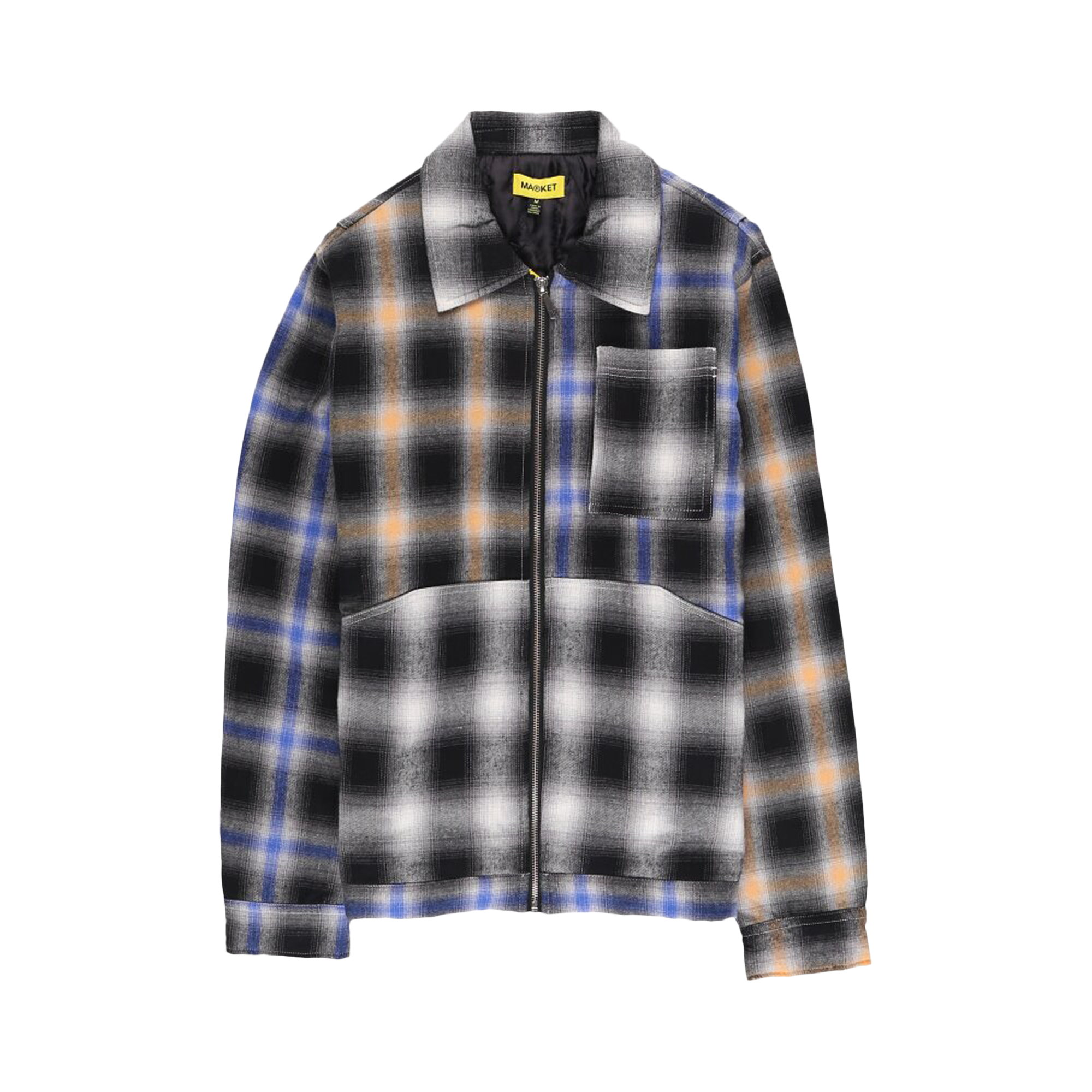 Pre-owned Market Nelson Jacket 'multi-plaid' In Multi-color