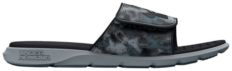 Under Armour Ignite 7 Graphic Strap Slide Harbor Blue Camo