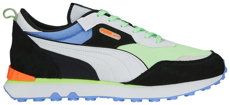 Puma Rider FV Future Vintage   Black Fizzy Lime