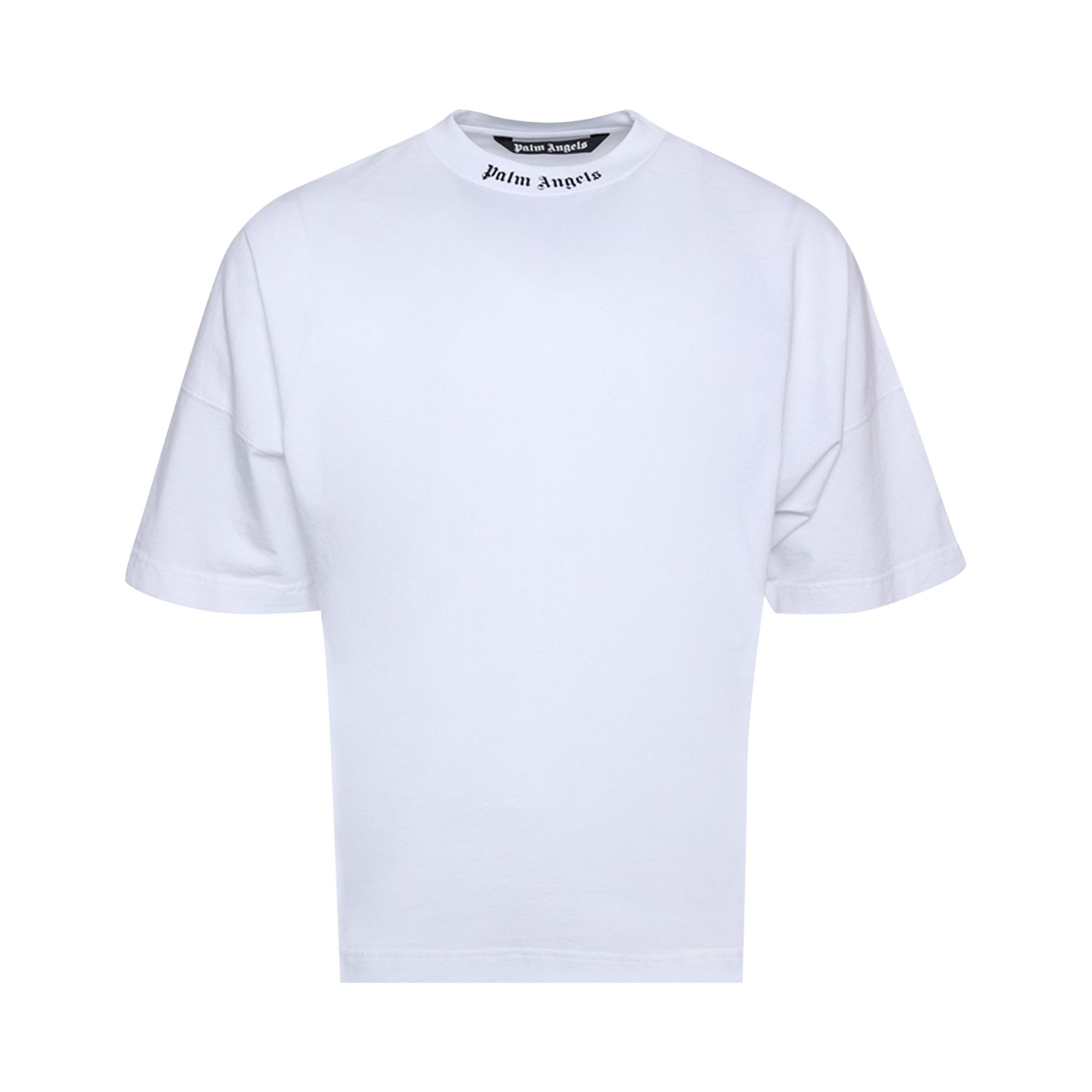 Palm Angels Classic Logo Over Tee 'White/Black' | Men's Size M