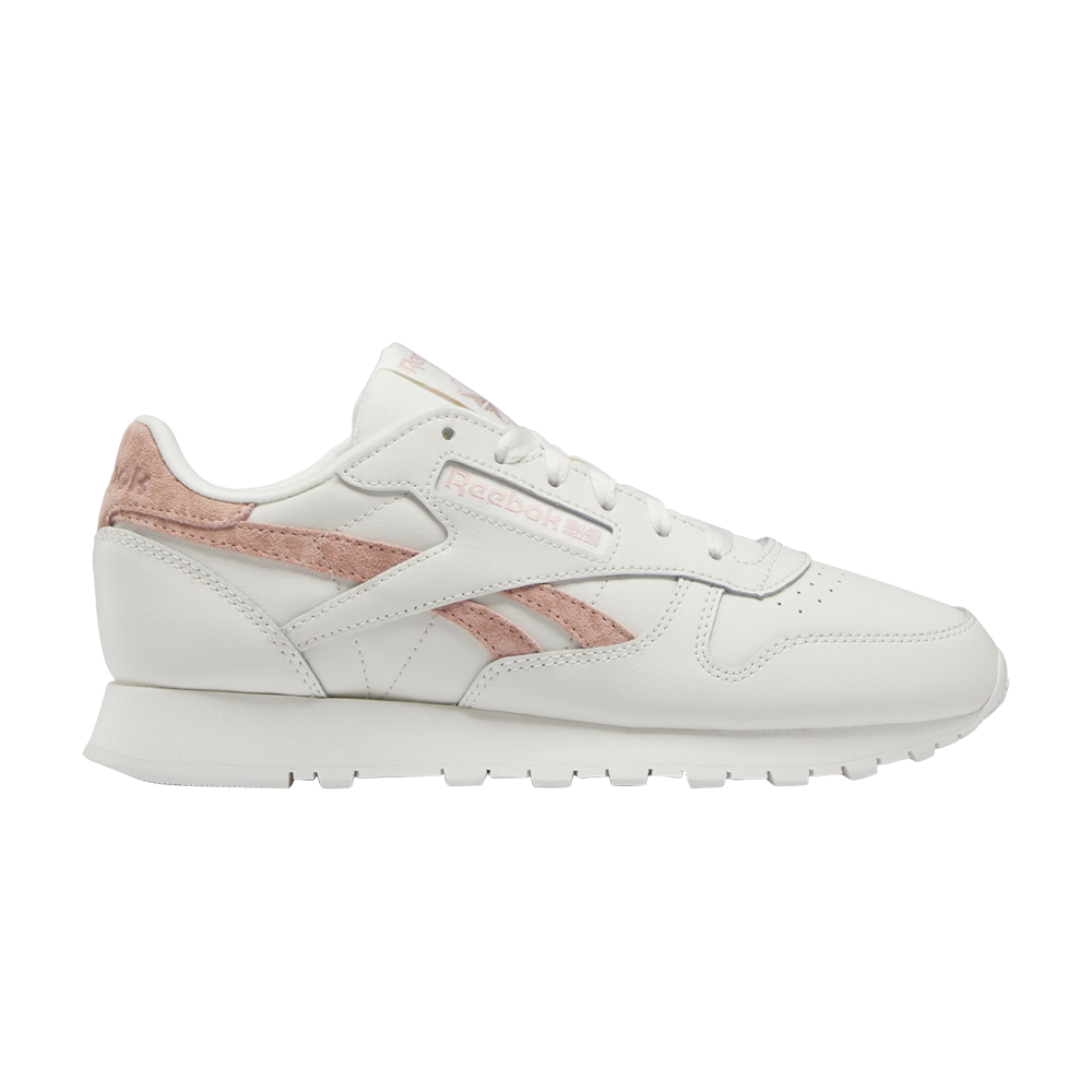Pre-owned Reebok Wmns Classic Leather 'chalk Aura Orange' In White