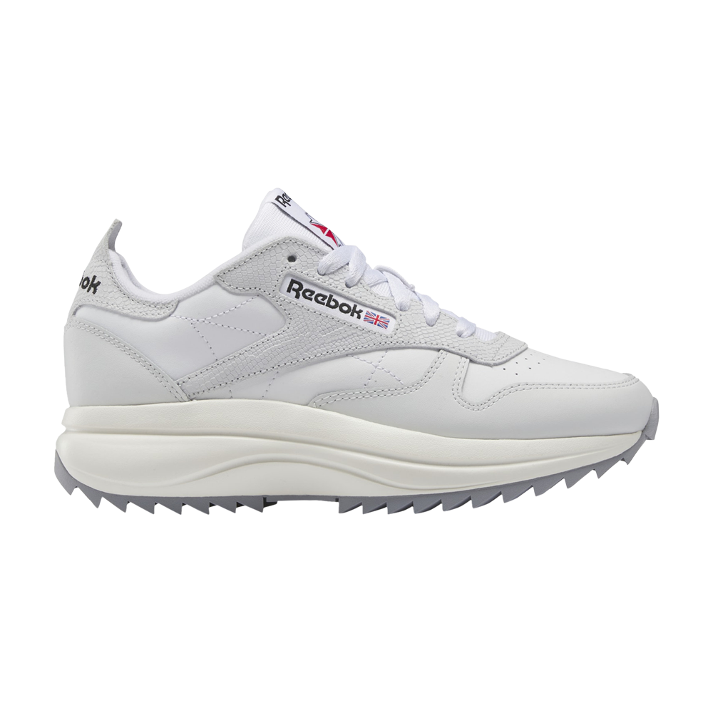 Pre-owned Reebok Wmns Classic Leather Sp Extra 'animal Print - White Cold Grey'