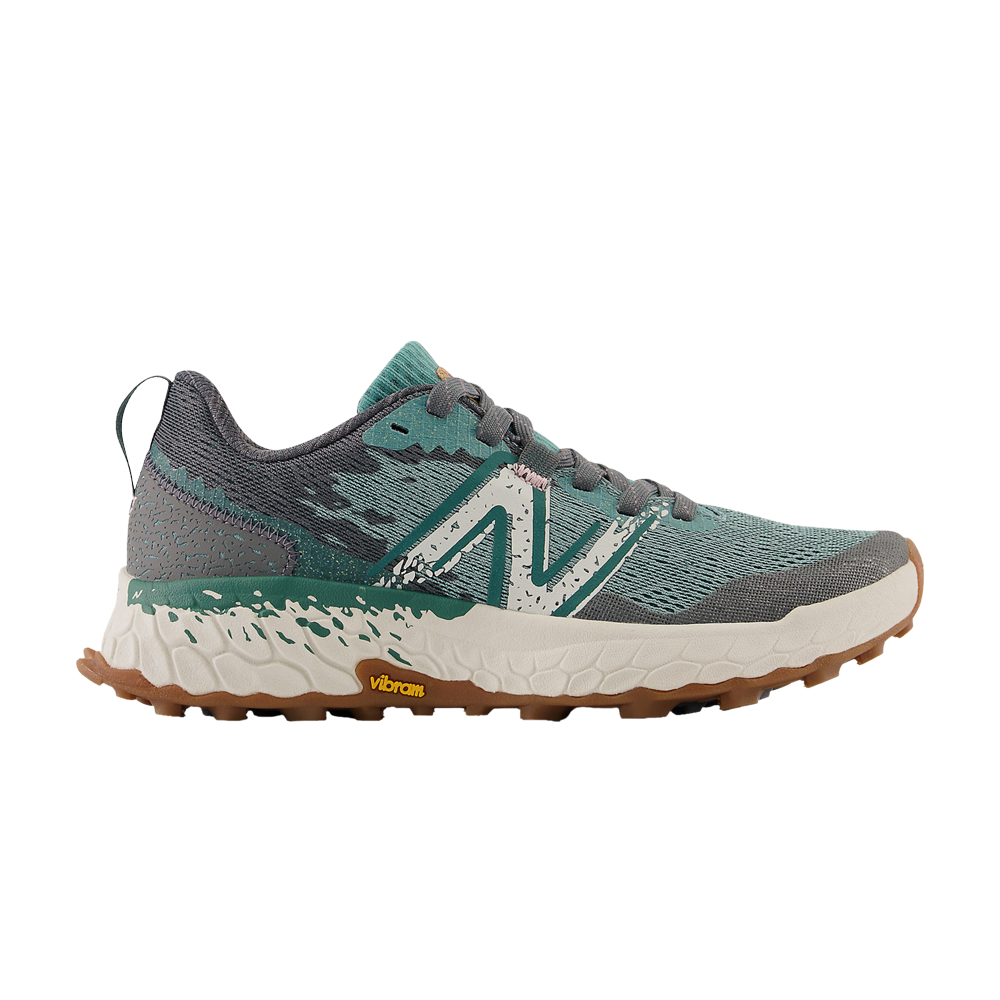 Pre-owned New Balance Wmns Fresh Foam X Hierro V7 'faded Teal Grey Matter' In Green
