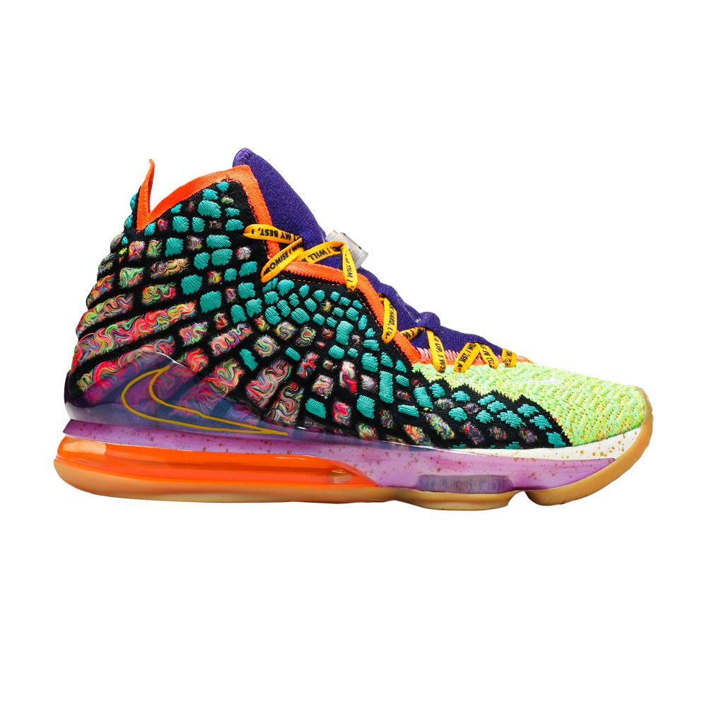 Nike LeBron 17 'What The' | Multi-Color | Men's Size 8.5