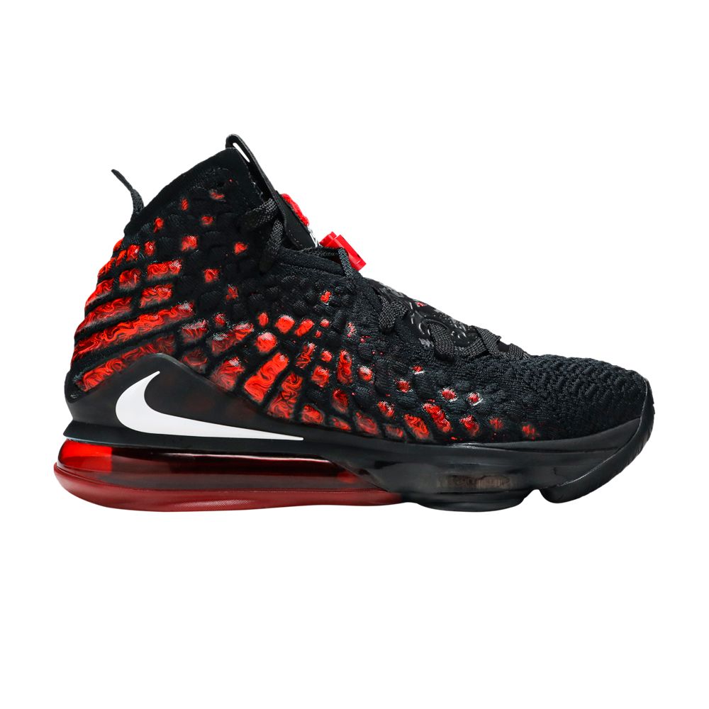 Nike LeBron 17 'Infrared VI' | Black | Men's Size 8
