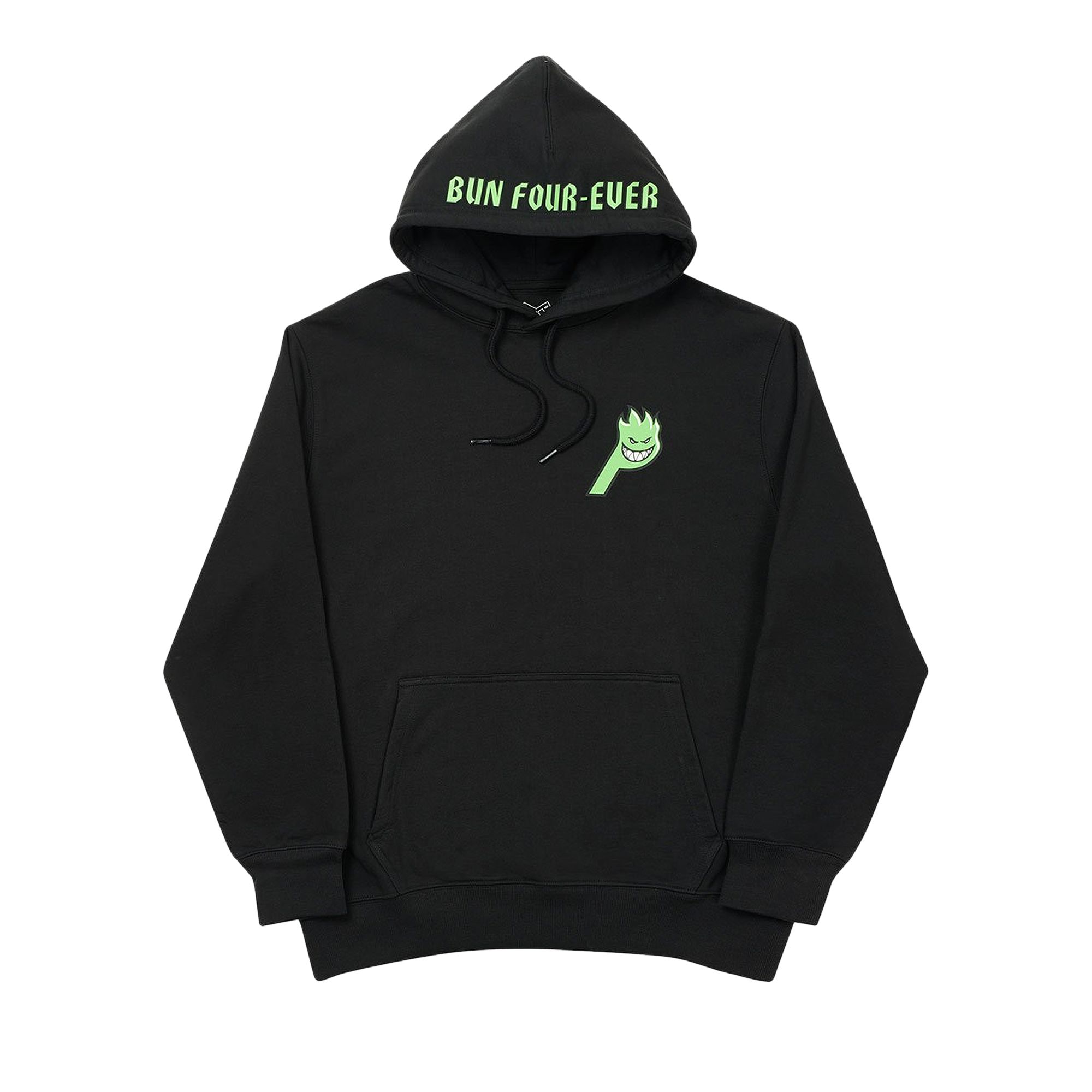 Palace x Spitfire Live To Bun Hood 'Black' | Men's Size M