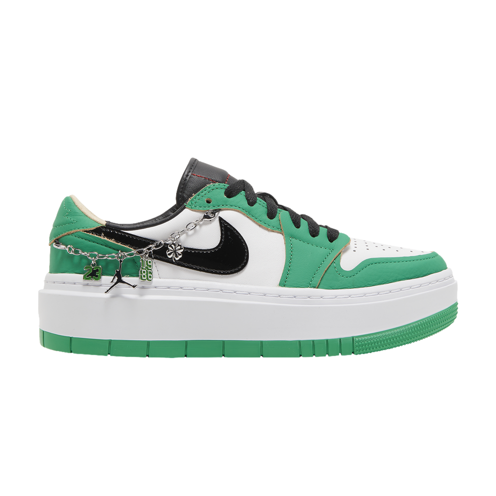Pre-owned Air Jordan Wmns  1 Elevate Low Se 'lucky Green'