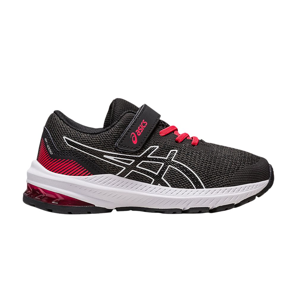 Pre-owned Asics Gt 1000 11 Ps 'black Electric Red' | Kid's Size 11