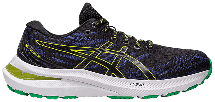 Asics Gel Kayano 29 GS Black Lime Zest