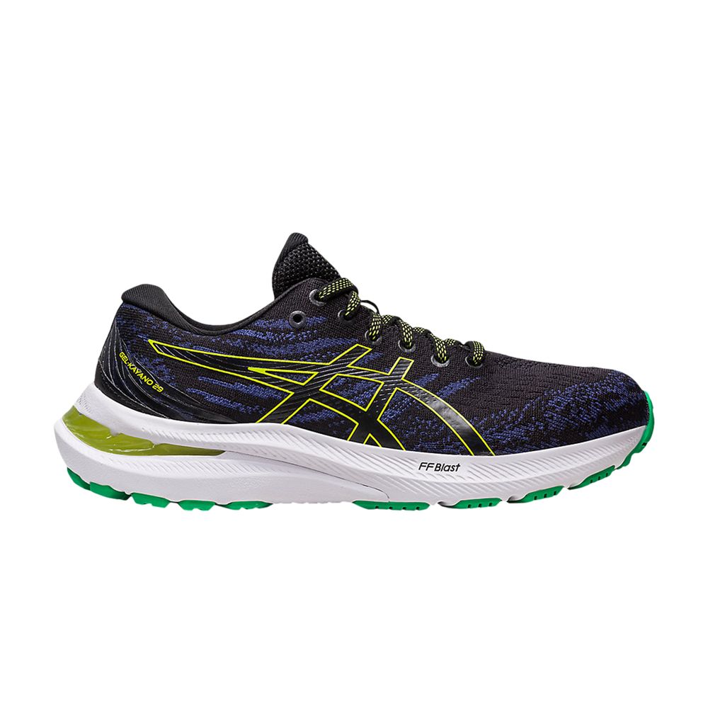 Pre-owned Asics Gel Kayano 29 Gs 'black Lime Zest' | Kid's Size 5.5