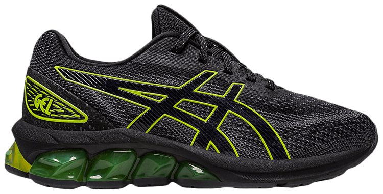 ASICS Gel Quantum 180 7 GS Black Neon Lime