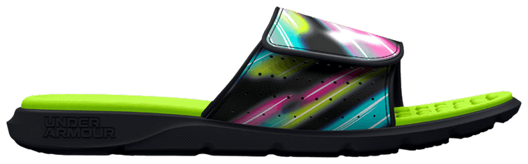 Under Armour Ignite Pro Graphic Strap Slide Holographic