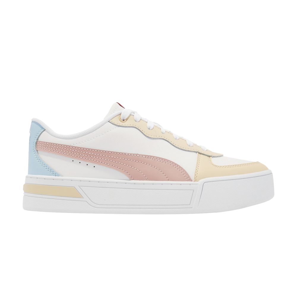 Pre-owned Puma Wmns Skye 'white Rose Cream'