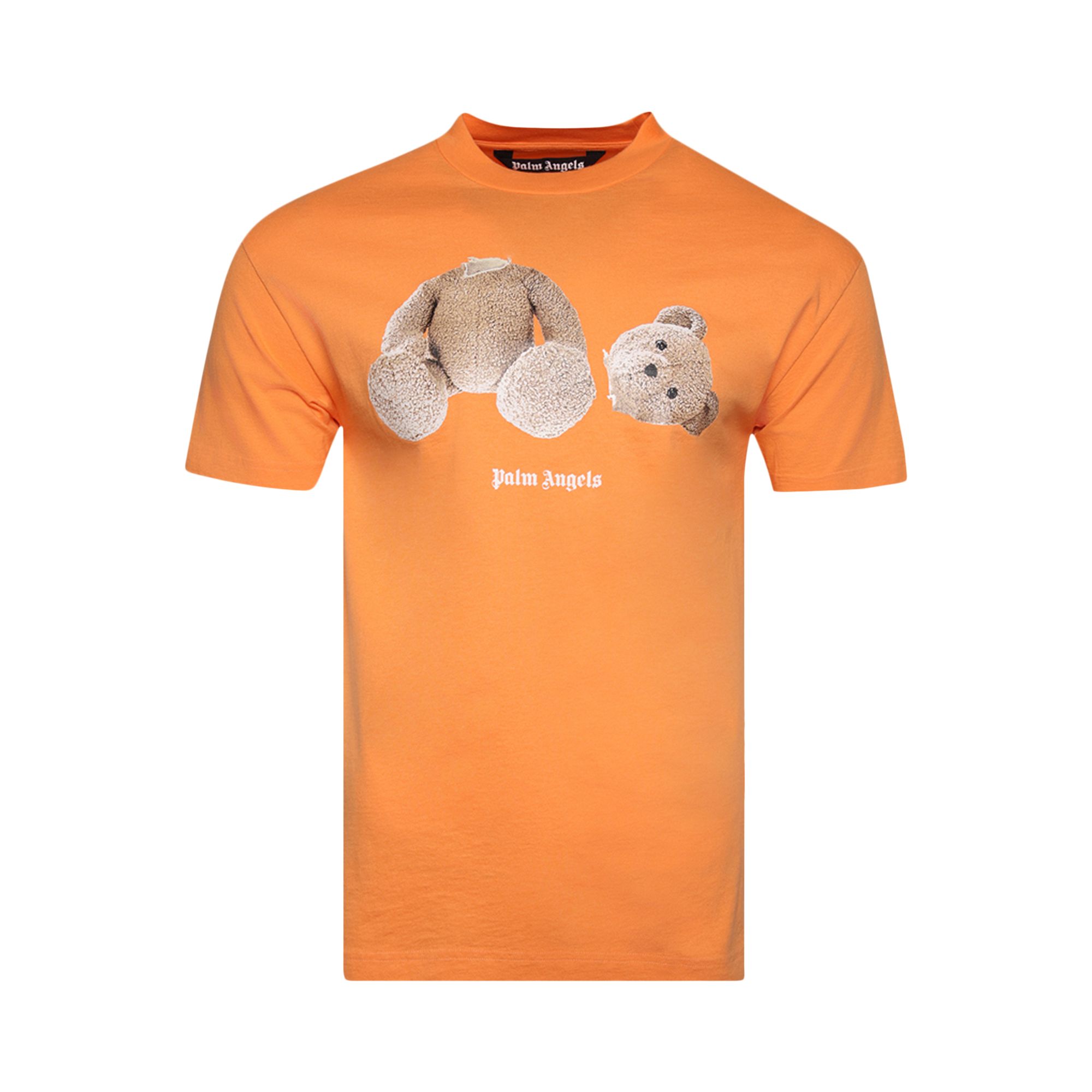 Palm Angels PA Bear Classic Tee 'Orange/Brown' | Men's Size M