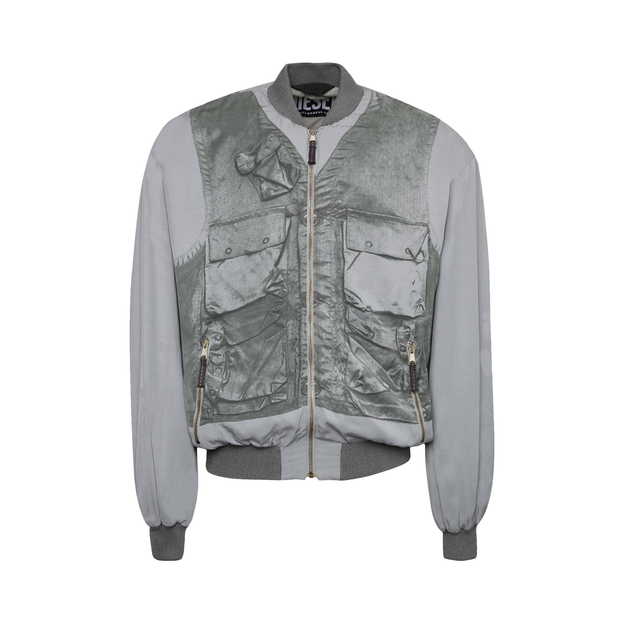 Pre-owned Diesel J-corin Jacket 'grey'