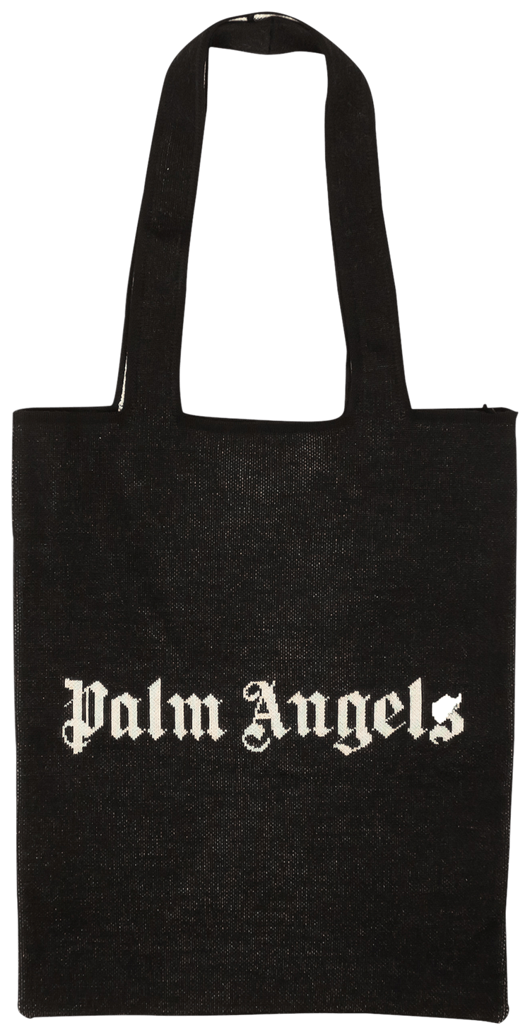 トートバッグ PALM ANGELS Orange Wool Blend Shopping Bag palm-angels-Orange-Wool-Blend-