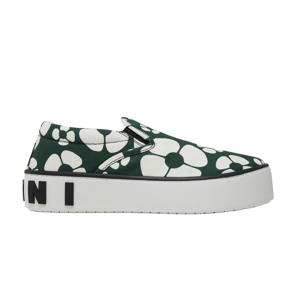 Pre-owned Marni Carhartt Wip X Paw Sneaker 'forest Green Floral' | Men's Size 43