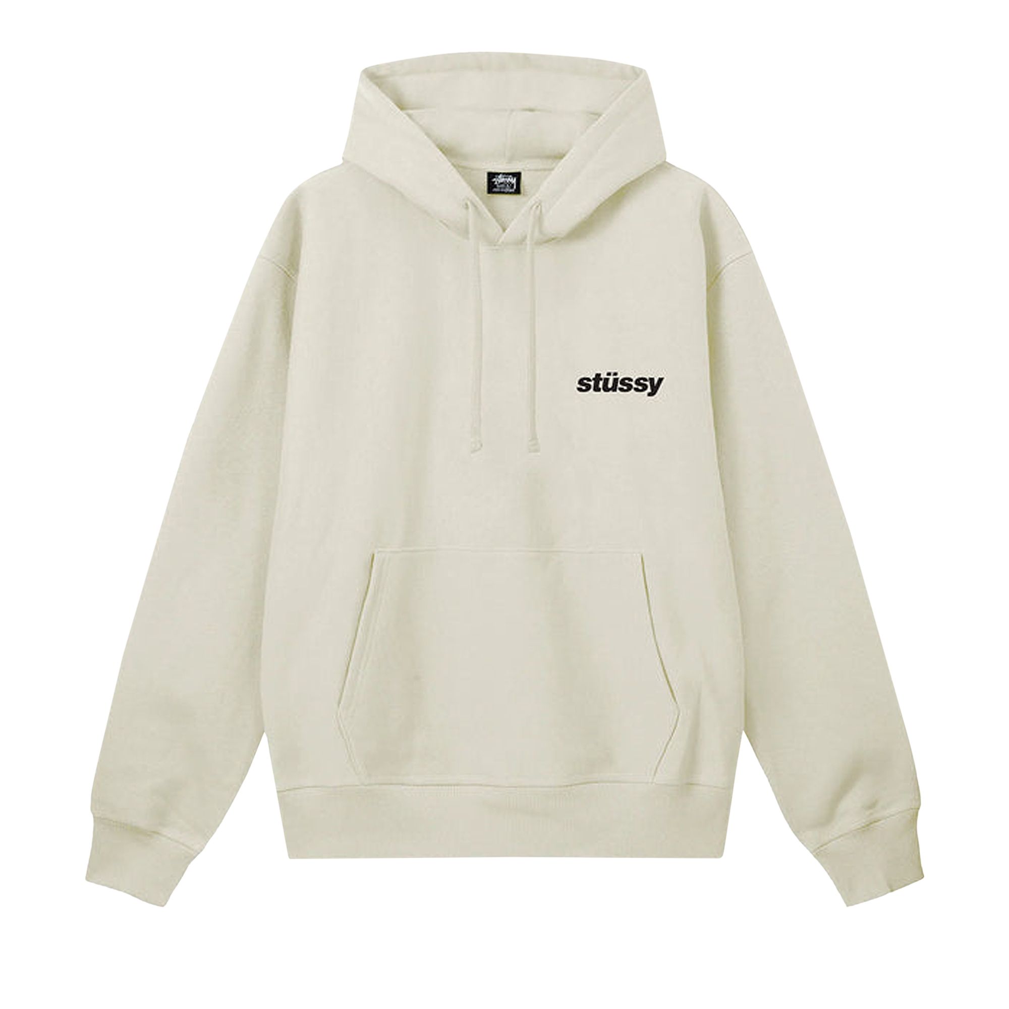 Stussy Popsicle Hoodie 'Stone' | Cream | Men's Size M