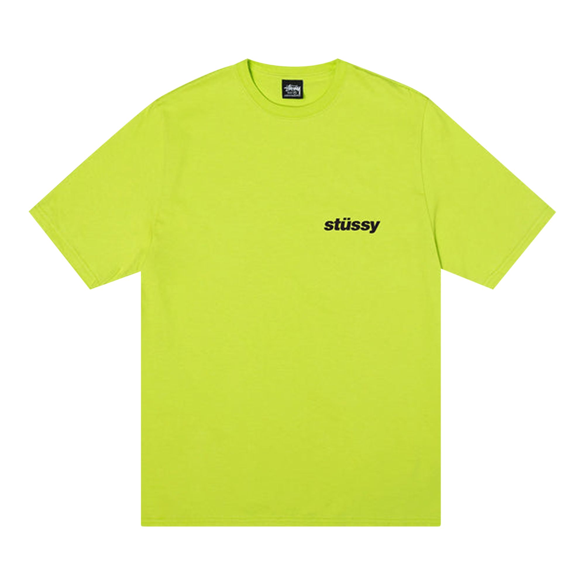 Pre-owned Stussy Popsicle Tee 'keylime' In Green