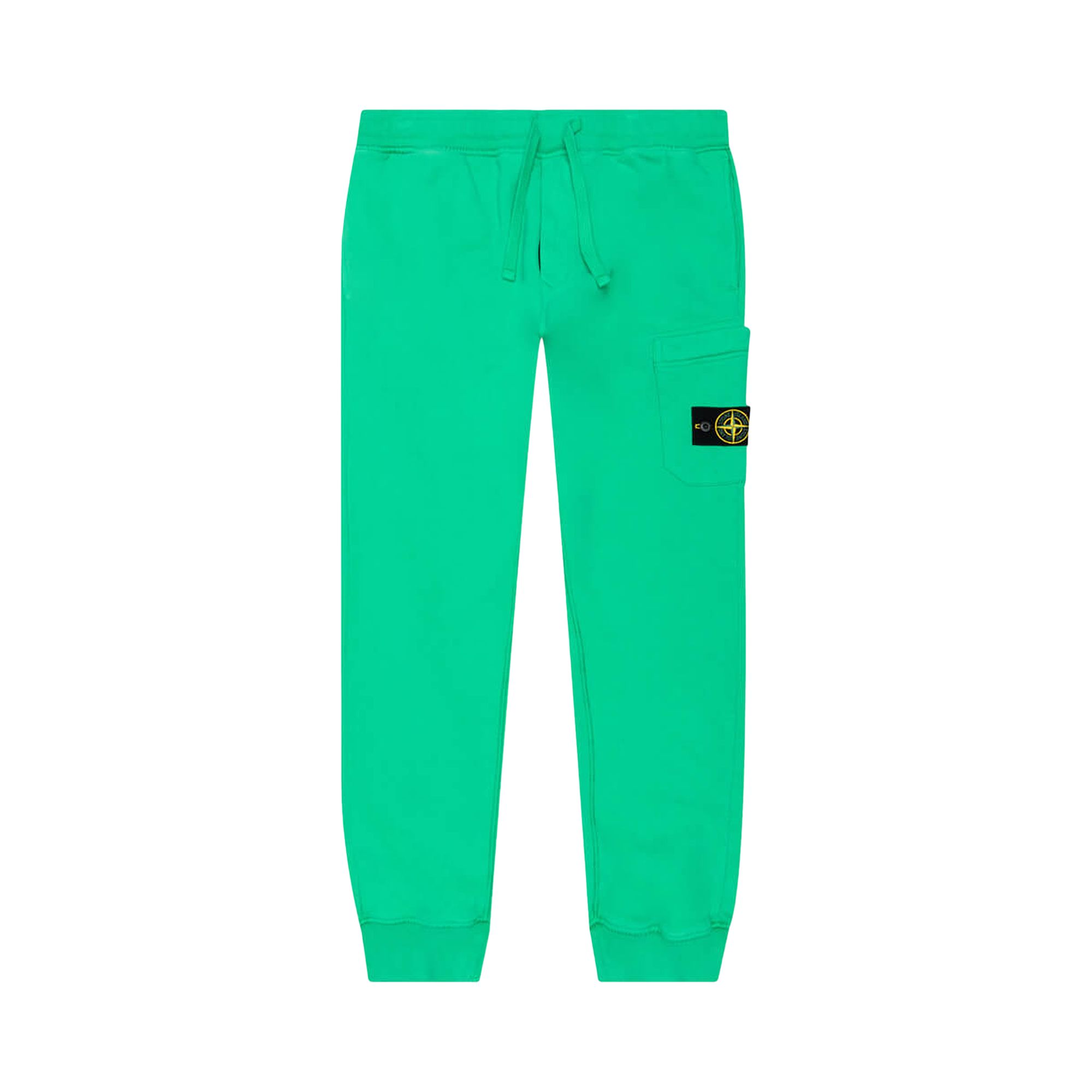 Pre-owned Stone Island Fleece Pants 'light Green' | Men's Size M