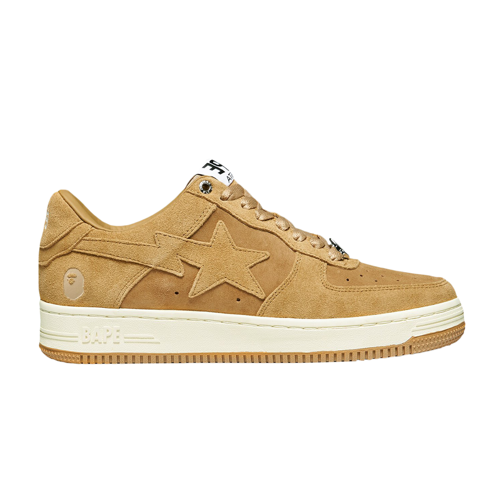 Pre-owned Bape Wmns Sta Low M1 'beige' In Brown