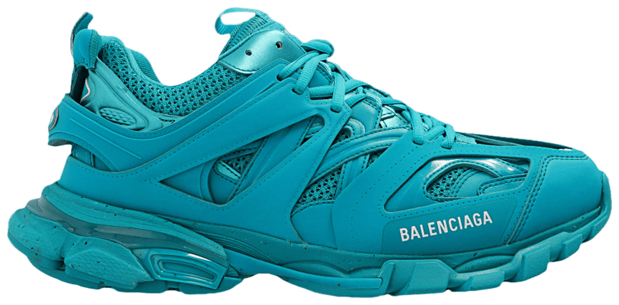 turquoise balenciaga sneakers