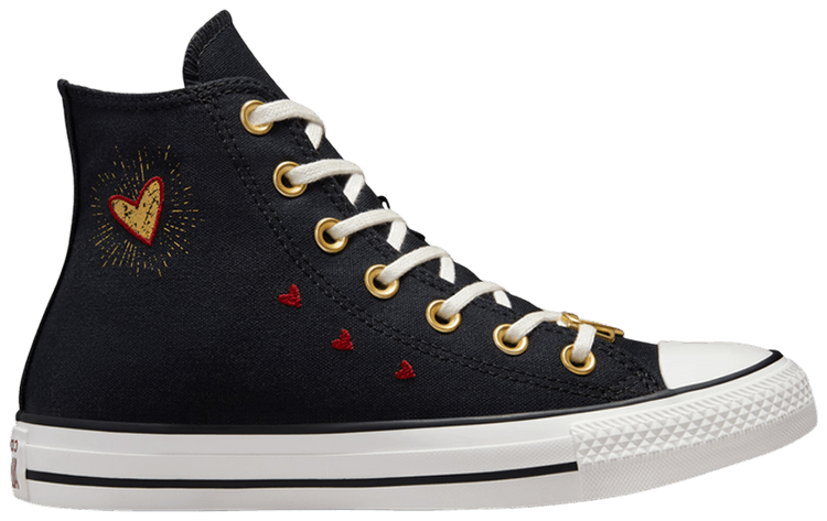 Converse Wmns Chuck Taylor All Star High Valentines Day 2023   Black