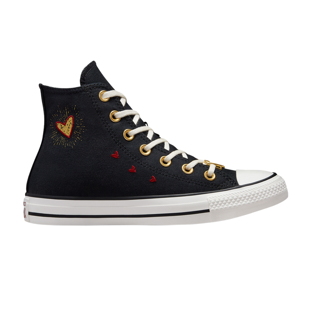 Pre-owned Converse Wmns Chuck Taylor All Star High 'valentine's Day 2023 - Black'