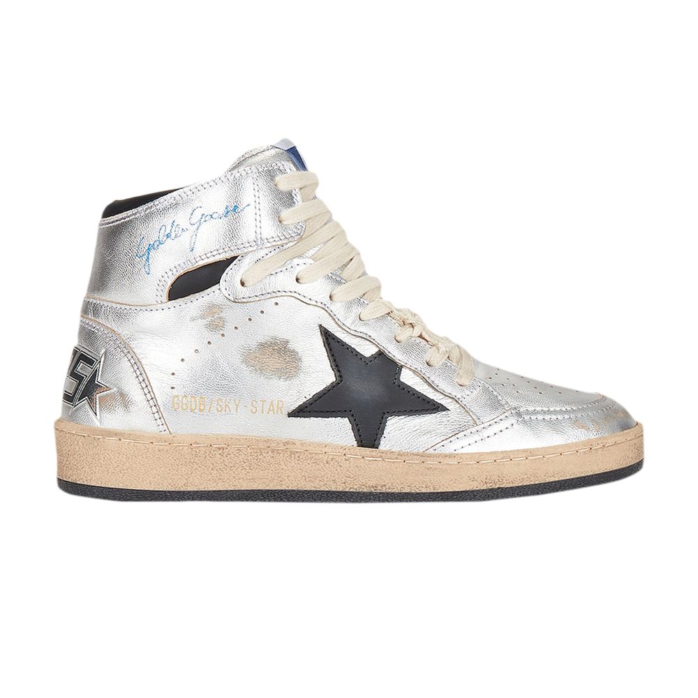 GOLDEN GOOSE Pre-owned Wmns Sky Star High 'silver' | Women's Size 39