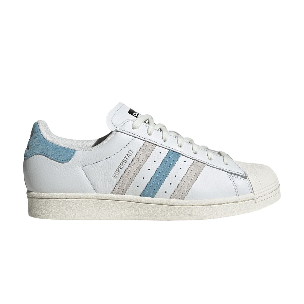 ADIDAS ORIGINALS SUPERSTAR 'CREAM WHITE PRELOVED BLUE'
