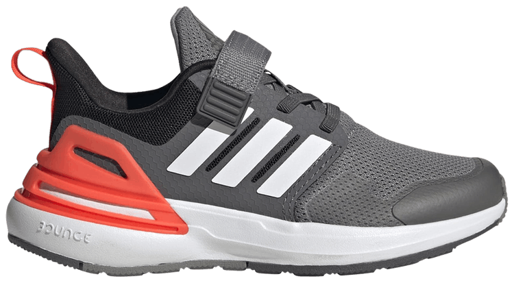 Adidas RapidaSport Bounce Strap J Grey Solar Red