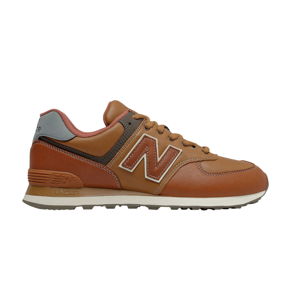 Pre-owned New Balance 574 'workwear Jupiter' In Brown