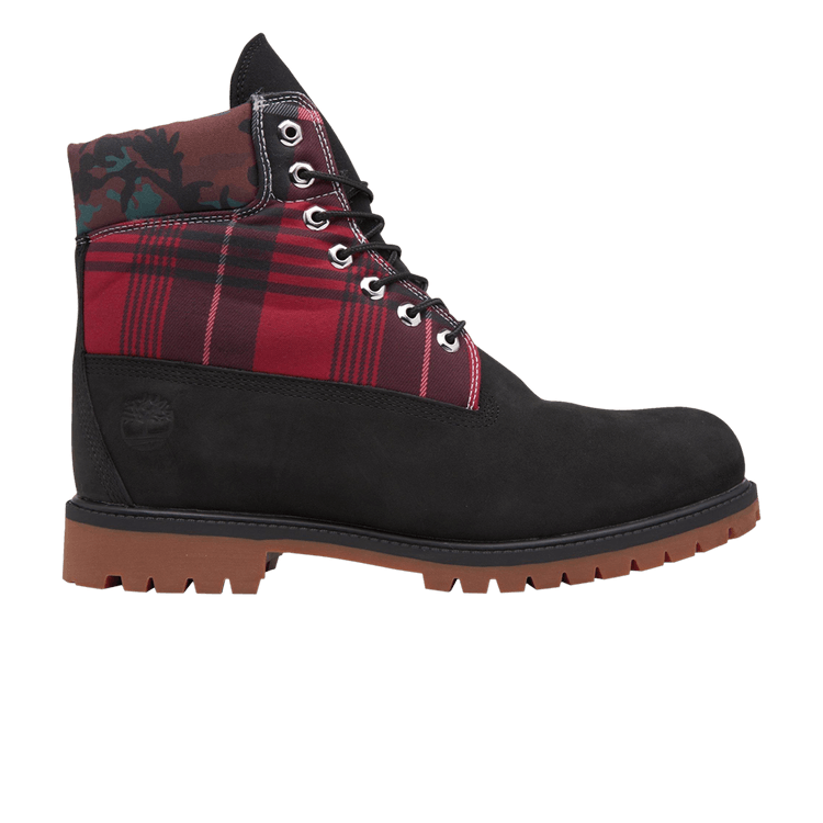 Buy 6 Inch Heritage Boot Camo Plaid Black TB0A5M7P 001 GOAT