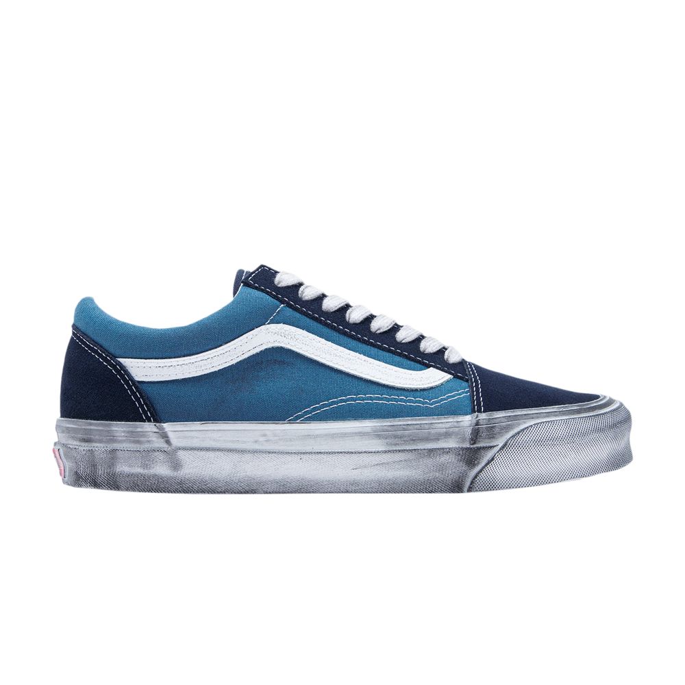 Pre-owned Vans Og Old Skool Lx 'stressed - Navy' In Blue