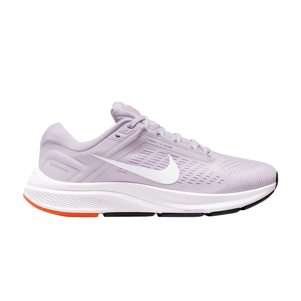 Pre-owned Nike Wmns Air Zoom Structure 24 'lilac Rush Orange' In Purple