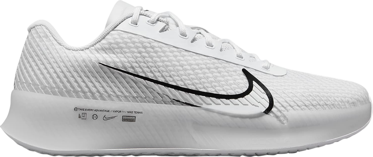 NikeCourt Air Zoom Vapor 11 HC 'White Black'